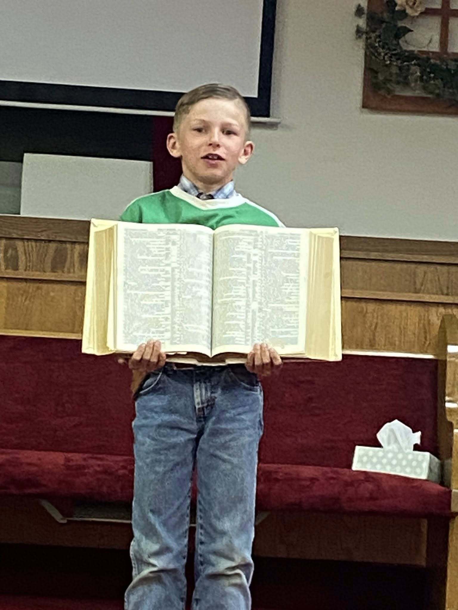 Awana bible holder